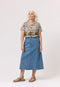 Samira Skirt | Denim by Nancybird. Australian Art Prints and Homewares. Green Door Decor. www.greendoordecor.com.au