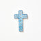 'Samira' Small Cross | Blue Lotus by Jones and Co. Australian Art Prints, Gifts, Fashion and Homewares. Green Door Decor. www.greendoordecor.com.au