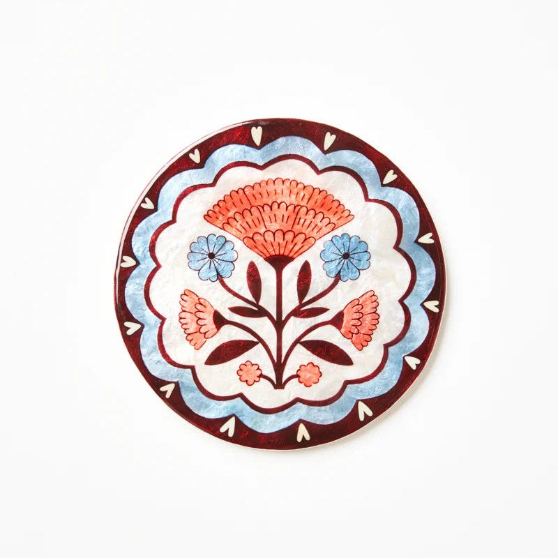 'Samira' Wall Art | Flower Circle by Jones and Co. Australian Art Prints, Gifts, Fashion and Homewares. Green Door Decor. www.greendoordecor.com.au