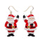 Santa's Surprise Drop Earrings | Erstwilder. Australian Art Prints and Homewares. Green Door Decor. www.greendoordecor.com.au