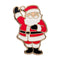 Santa's Surprise Enamel Pin | Erstwilder. Australian Art Prints and Homewares. Green Door Decor. www.greendoordecor.com.au