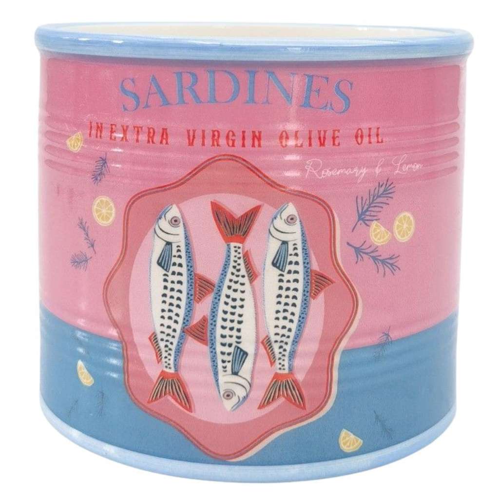 Sardines Can Planter | Pink by Urban Products. Australian Art Prints, Fashion and Homewares. Green Door Decor. www.greendoordecor.com.au