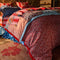 'Savannah' Patchwork Bedcover by Sage and Clare. Australian Art Prints, Gifts, Fashion and Homewares. Green Door Decor. www.greendoordecor.com.au