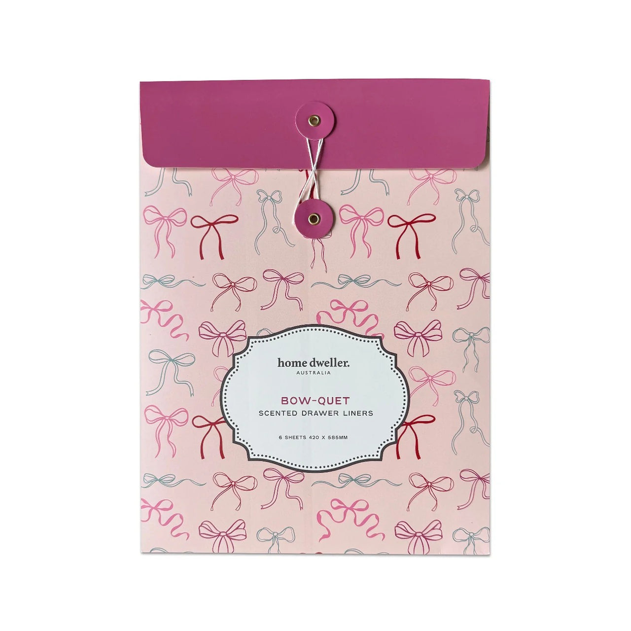 Scented Drawer Liners | Bow-quet by Home Dweller. Australian Art Prints, Fashion and Homewares. Green Door Decor. www.greendoordecor.com.au