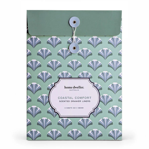 Scented Drawer Liners | Coastal Comfort by Home Dweller. Australian Art Prints, Gifts, Fashion and Homewares. Green Door Decor. www.greendoordecor.com.au