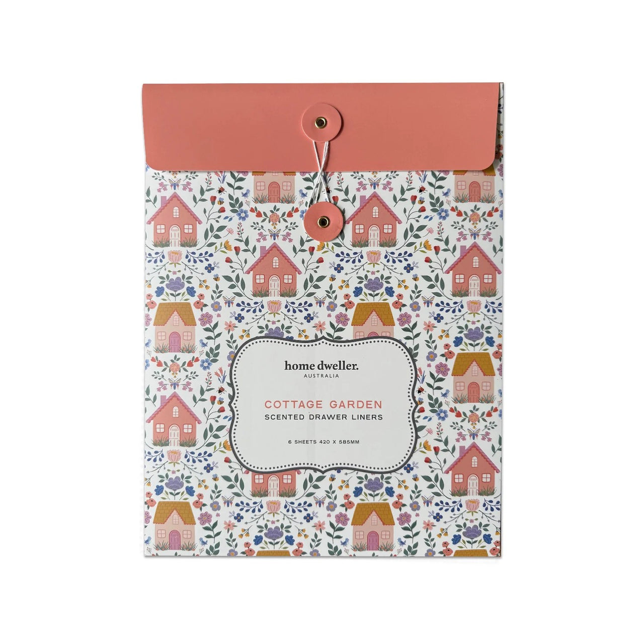 Scented Drawer Liners | Cottage Garden by Home Dweller. Australian Art Prints, Fashion and Homewares. Green Door Decor. www.greendoordecor.com.au