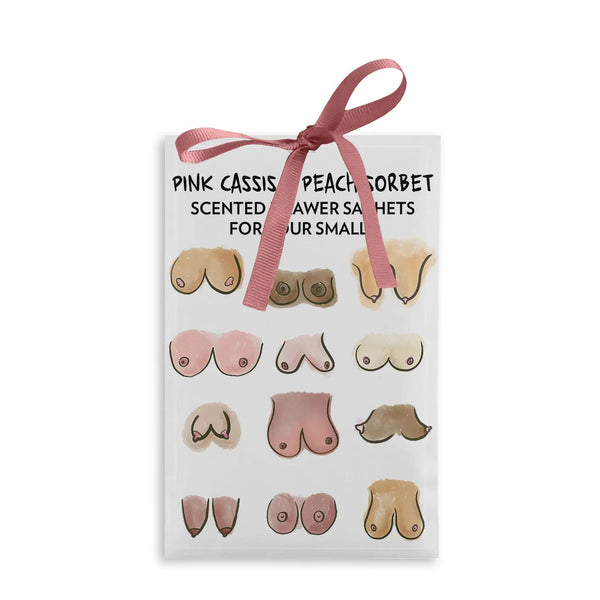 Scented Sachet | Bits and Bobs Tits by La La Land. Australian Art Prints, Gifts, Fashion and Homewares. Green Door Decor. www.greendoordecor.com.au