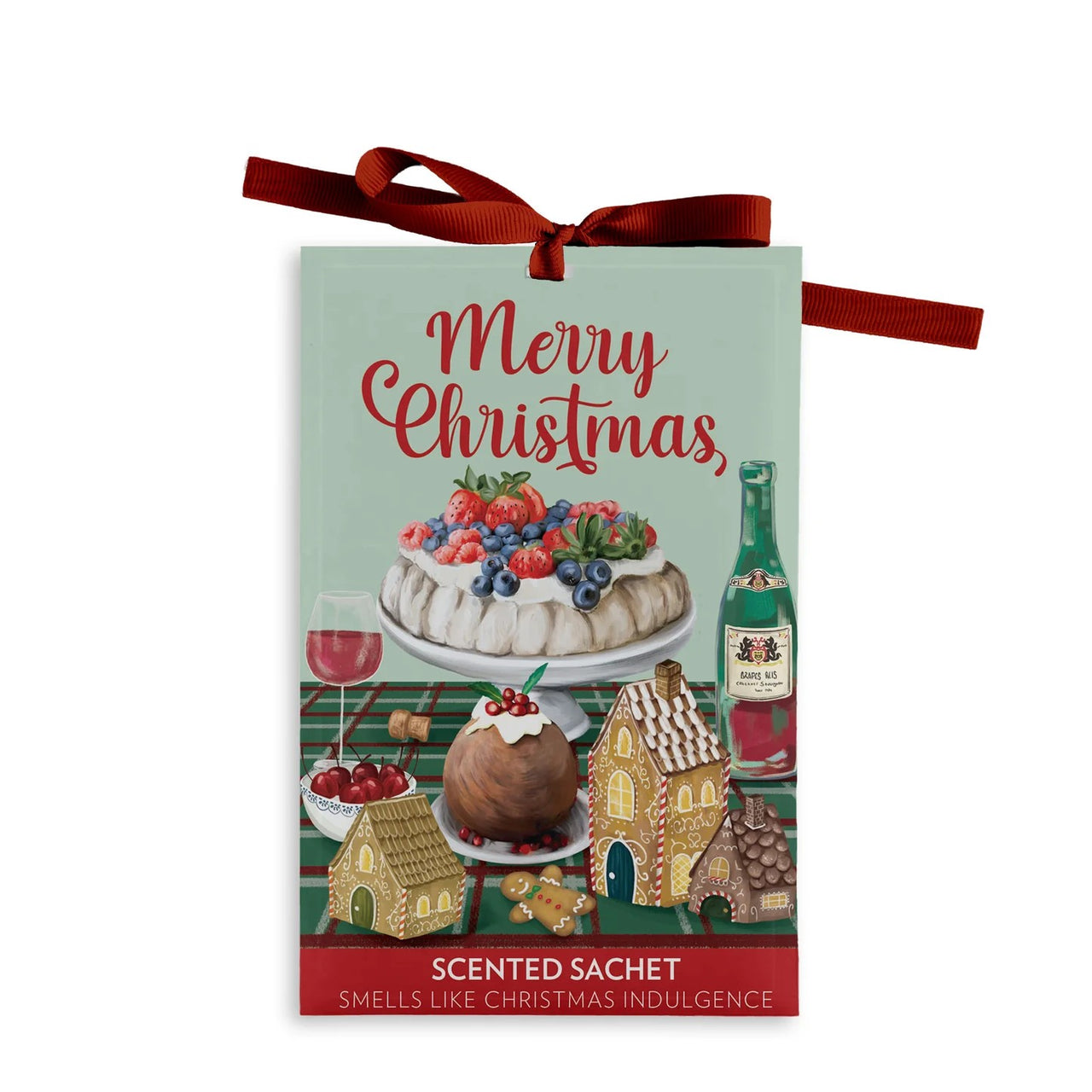 Scented Sachet | Christmas Indulgence by La La Land. Australian Art Prints, Gifts, Fashion and Homewares. Green Door Decor. www.greendoordecor.com.au