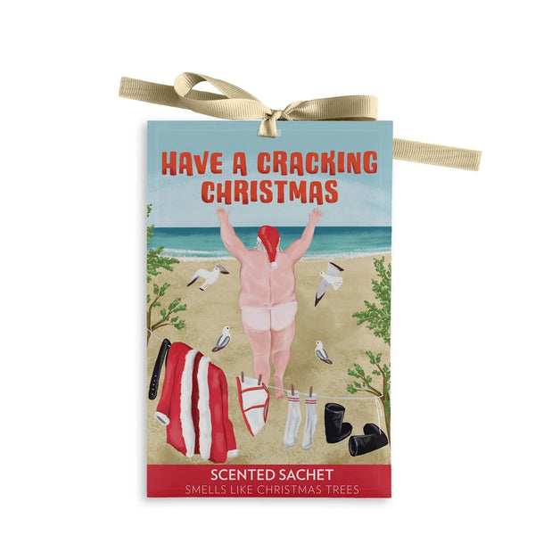 Scented Sachet | Cracking Christmas by La La Land. Australian Art Prints, Gifts, Fashion and Homewares. Green Door Decor. www.greendoordecor.com.au