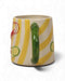 Seaview Stoneware Asparagus Mug by La La Land. Australian Art Prints, Gifts, Fashion and Homewares. Green Door Decor. www.greendoordecor.com.au