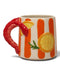 Seaview Stoneware Lobster Mug by La La Land. Australian Art Prints, Gifts, Fashion and Homewares. Green Door Decor. www.greendoordecor.com.au