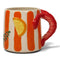 Seaview Stoneware Lobster Mug by La La Land. Australian Art Prints, Gifts, Fashion and Homewares. Green Door Decor. www.greendoordecor.com.au