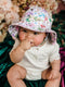 'Secret Diary' Sunday Baby Hat | Egret (Size Small) by Fleur Harris. Australian Art Prints and Homewares. Green Door Decor. www.greendoordecor.com.au
