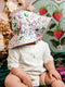 'Secret Diary' Sunday Baby Hat | Egret (Size Small) by Fleur Harris. Australian Art Prints and Homewares. Green Door Decor. www.greendoordecor.com.au