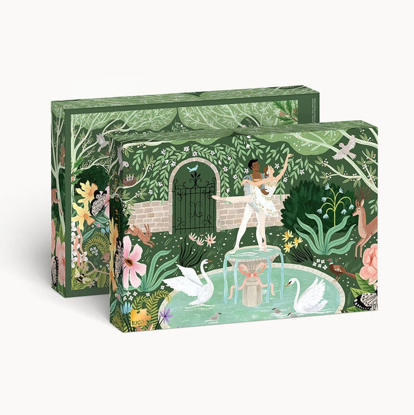 'Secret Garden' 1000 Piece Puzzle by Bespoke Letterpress. Australian Art Prints and Homewares. Green Door Decor. www.greendoordecor.com.au