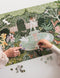 'Secret Garden' 1000 Piece Puzzle by Bespoke Letterpress. Australian Art Prints and Homewares. Green Door Decor. www.greendoordecor.com.au