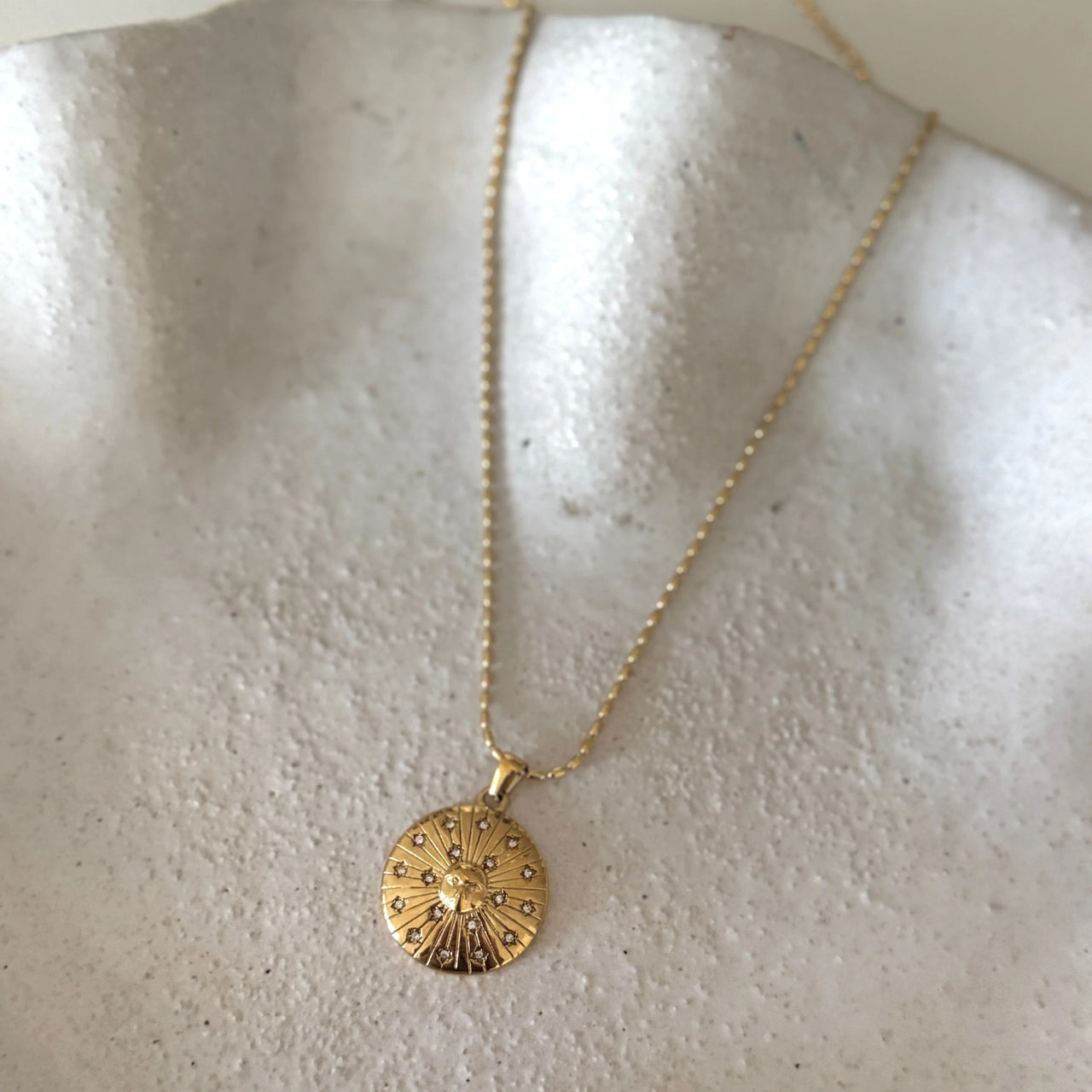 'Selene' Necklace by Sun Soul Jewellery. Australian Art Prints and Homewares. Green Door Decor. www.greendoordecor.com.au