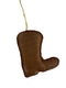 Sequin Christmas Decoration | Cowboy Boot by Mink & Me. Australian Art Prints and Homewares. Green Door Decor. www.greendoordecor.com.au