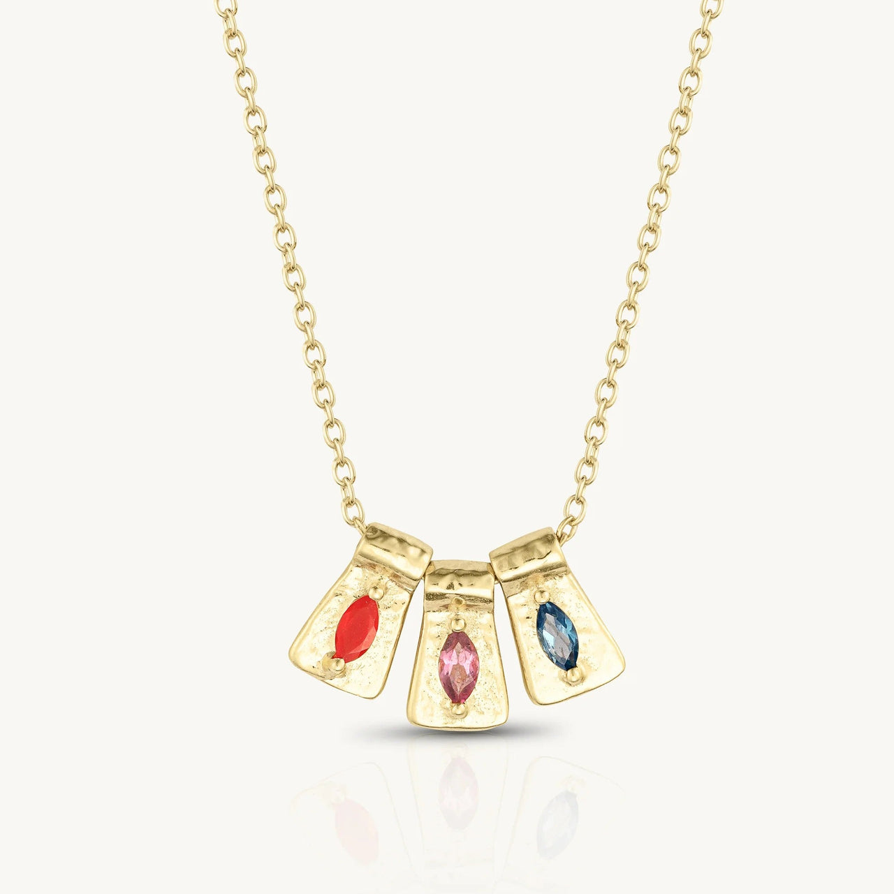 'Seraphine' Gold Necklace by ToniMay. Australian Art Prints, Gifts, Fashion and Homewares. Green Door Decor. www.greendoordecor.com.au