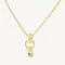 'Serena Apatite' Gold Necklace by ToniMay. Australian Art Prints and Homewares. Green Door Decor. www.greendoordecor.com.au