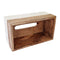 Shirley Tissue Box Cover | Natural - Rectangle by J.Elliot Home. Australian Art Prints, Gifts, Fashion and Homewares. Green Door Decor. www.greendoordecor.com.au
