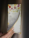 'Ranunculus' Shopping List DL Notepad by Bespoke Letterpress. Australian Art Prints and Homewares. Green Door Decor. www.greendoordecor.com.au