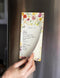 'Ranunculus' Shopping List DL Notepad by Bespoke Letterpress. Australian Art Prints and Homewares. Green Door Decor. www.greendoordecor.com.au