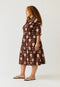 Short Sleeve Paloma Dress | Ochre Flower by Nancybird. Australian Art Prints, Gifts, Fashion and Homewares. Green Door Decor. www.greendoordecor.com.au