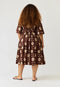 Short Sleeve Paloma Dress | Ochre Flower by Nancybird. Australian Art Prints, Gifts, Fashion and Homewares. Green Door Decor. www.greendoordecor.com.au