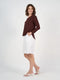 Sia V Neck Bamboo Long Sleeve Top - Burgundy by Lou Lou Australia. Australian Art Prints, Gifts, Fashion and Homewares. Green Door Decor. www.greendoordecor.com.au