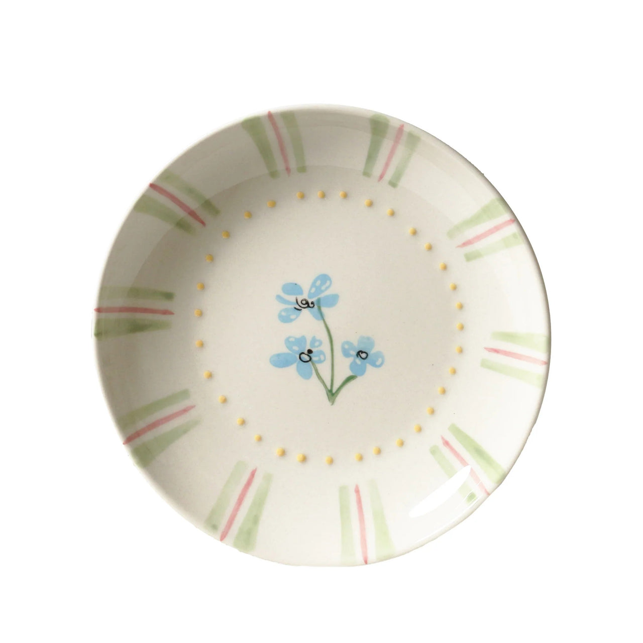 Side Plate | Forget Me Not by Robert Gordon. Australian Art Prints and Homewares. Green Door Decor. www.greendoordecor.com.au