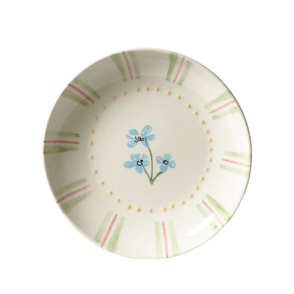 Side Plate | Forget Me Not by Robert Gordon. Australian Art Prints and Homewares. Green Door Decor. www.greendoordecor.com.au