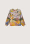 Sierra Blouse Long Sleeve | Sunny Clearing by Nancybird. Australian Art Prints, Gifts, Fashion and Homewares. Green Door Decor. www.greendoordecor.com.au