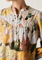 Sierra Blouse Long Sleeve | Sunny Clearing by Nancybird. Australian Art Prints, Gifts, Fashion and Homewares. Green Door Decor. www.greendoordecor.com.au