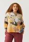 Sierra Blouse Long Sleeve | Sunny Clearing by Nancybird. Australian Art Prints, Gifts, Fashion and Homewares. Green Door Decor. www.greendoordecor.com.au