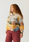 Sierra Blouse Long Sleeve | Sunny Clearing by Nancybird. Australian Art Prints, Gifts, Fashion and Homewares. Green Door Decor. www.greendoordecor.com.au