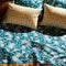 'Sierra' Linen Fitted Queen Sheet | Sodalite by Sage and Clare. Australian Art Prints, Gifts, Fashion and Homewares. Green Door Decor. www.greendoordecor.com.au