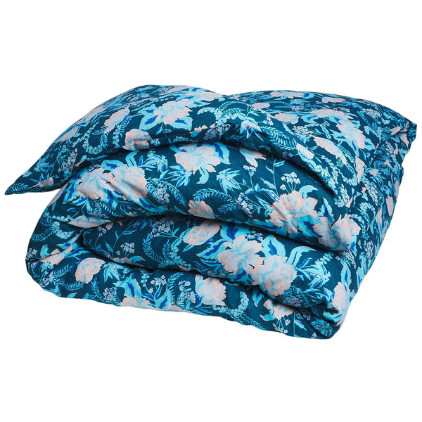 'Sierra' Linen Queen Quilt Cover | Sodalite by Sage and Clare. Australian Art Prints, Gifts, Fashion and Homewares. Green Door Decor. www.greendoordecor.com.au