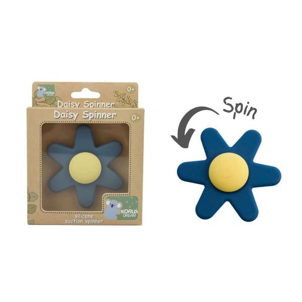 Silicone Daisy Spinner | Blue by Eleganter Australia. Australian Art Prints and Homewares. Green Door Decor. www.greendoordecor.com.au