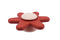 Silicone Daisy Spinner | Red by Eleganter Australia. Australian Art Prints and Homewares. Green Door Decor. www.greendoordecor.com.au