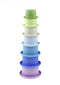 Silicone Stacking Cups | Blue by Eleganter Australia. Australian Art Prints, Gifts, Fashion and Homewares. Green Door Decor. www.greendoordecor.com.au