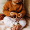 Silicone Teether | Moon - Honey by Jellystone Designs. Australian Art Prints, Gifts, Fashion and Homewares. Green Door Decor. www.greendoordecor.com.au