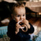 Silicone Teether | Moon - Blush by Jellystone Designs. Australian Art Prints, Gifts, Fashion and Homewares. Green Door Decor. www.greendoordecor.com.au