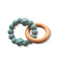 Silicone Teether | Moon - Sage by Jellystone Designs. Australian Art Prints, Gifts, Fashion and Homewares. Green Door Decor. www.greendoordecor.com.au