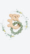 Silicone & Beechwood Teether - Koala Sage Green by Petite Vous. Australian Art Prints, Gifts, Fashion and Homewares. Green Door Decor. www.greendoordecor.com.au