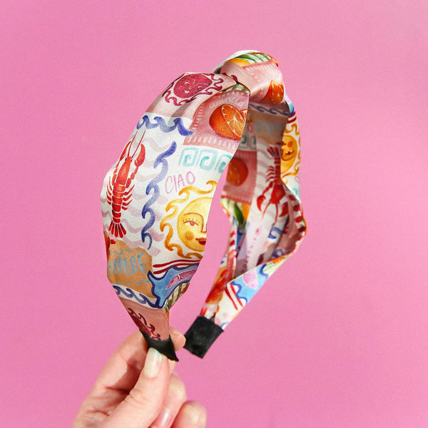 Silk Headband | Amore by Kingston Jewellery. Australian Art Prints and Homewares. Green Door Decor. www.greendoordecor.com.au