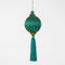 Silk Lattice Tassel Decoration - Emerald Green | Christmas Hanging Decorations by Florabelle. Australian Art Prints and Homewares. Green Door Decor. www.greendoordecor.com.au