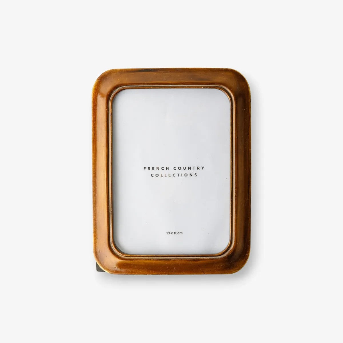 Simple Burnished Photo Frame | 5 x 7 by French Country Collections. Australian Art Prints, Gifts, Fashion and Homewares. Green Door Decor. www.greendoordecor.com.au