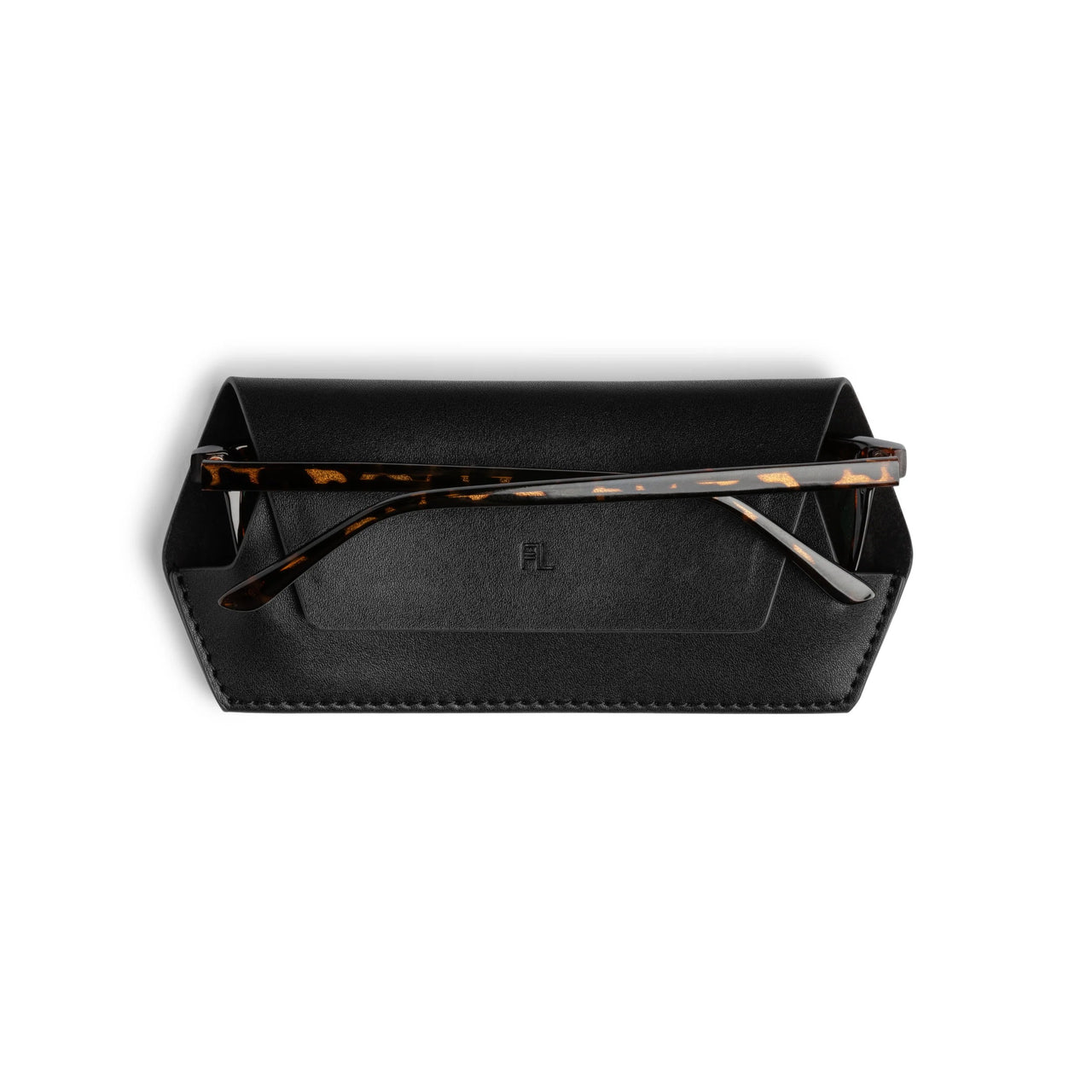 Slimline Glasses Case | Black by Fox and Leo. Australian Art Prints, Gifts, Fashion and Homewares. Green Door Decor. www.greendoordecor.com.au