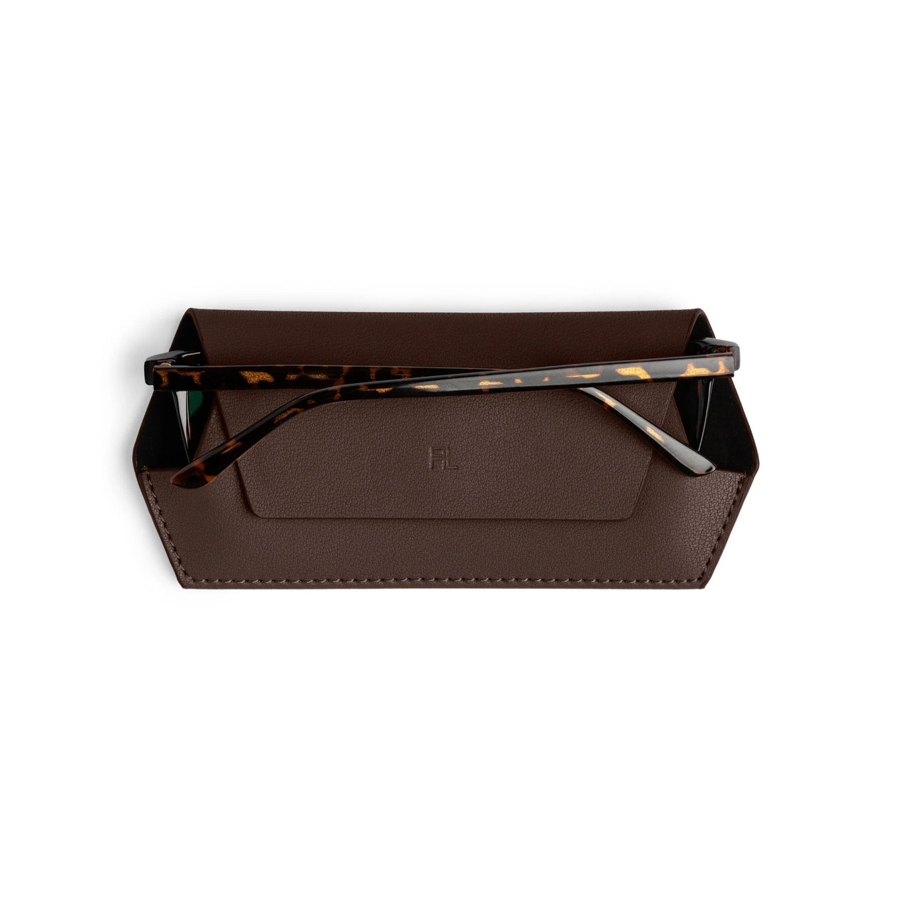 Slimline Glasses Case | Chocolate by Fox and Leo. Australian Art Prints, Gifts, Fashion and Homewares. Green Door Decor. www.greendoordecor.com.au